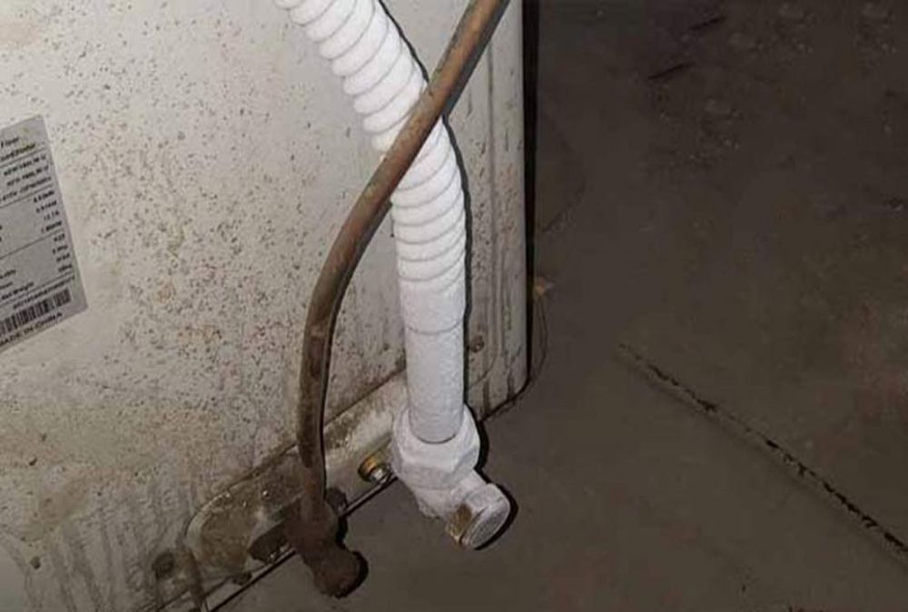 یخ زدگی لوله اسپلیت